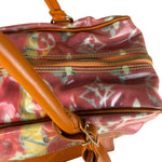 Louis Vuitton Richard Prince Orange Vinyl Canvas Monogram Hand Bag PM