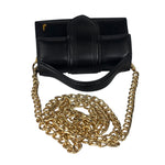 Jacquemus Black Leather Nano Le Petit Bambino Two-Way Bag Replacement Chain