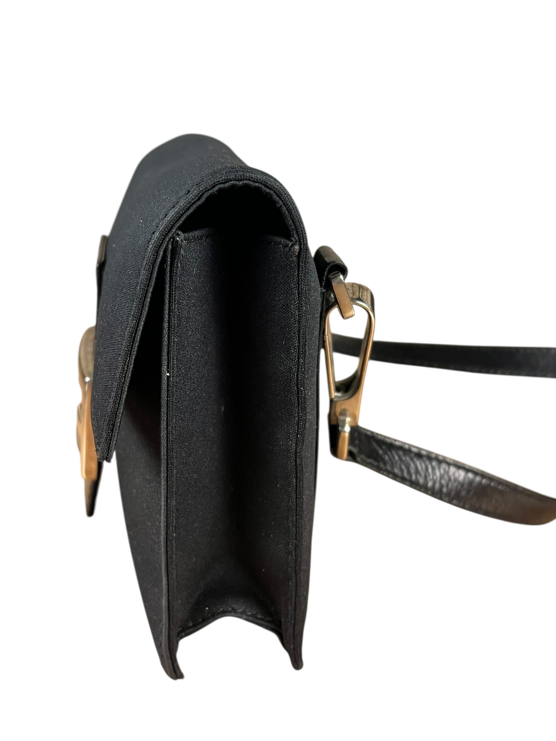 Fendi Nylon FF Baguette Shoulder Bag