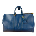 Louis Vuitton Vintage Blue Epi Leather Keepall
