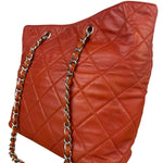 Chanel Quilted Lambskin In The Business North/South Tote 2010