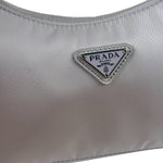 Prada Patel Purple Tessuto Nylon/Leather Trim Re-Edition Pochette 2000