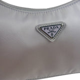Prada Patel Purple Tessuto Nylon/Leather Trim Re-Edition Pochette 2000
