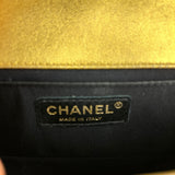 Chanel Gold Metallic CC Boy Bag 2014