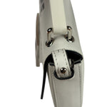 Fendi x Marc Jacobs White Leather Mini Baguette