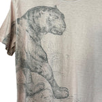 Cristian Dior Pink Dioriviera Animal-Graphic T-shirt