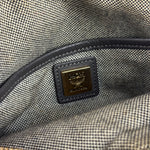 MCM Monogram Stripe Camera Crossbody