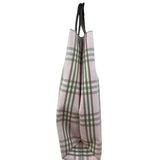 Burberry Vintage Light Pink Check Long Tote Bag