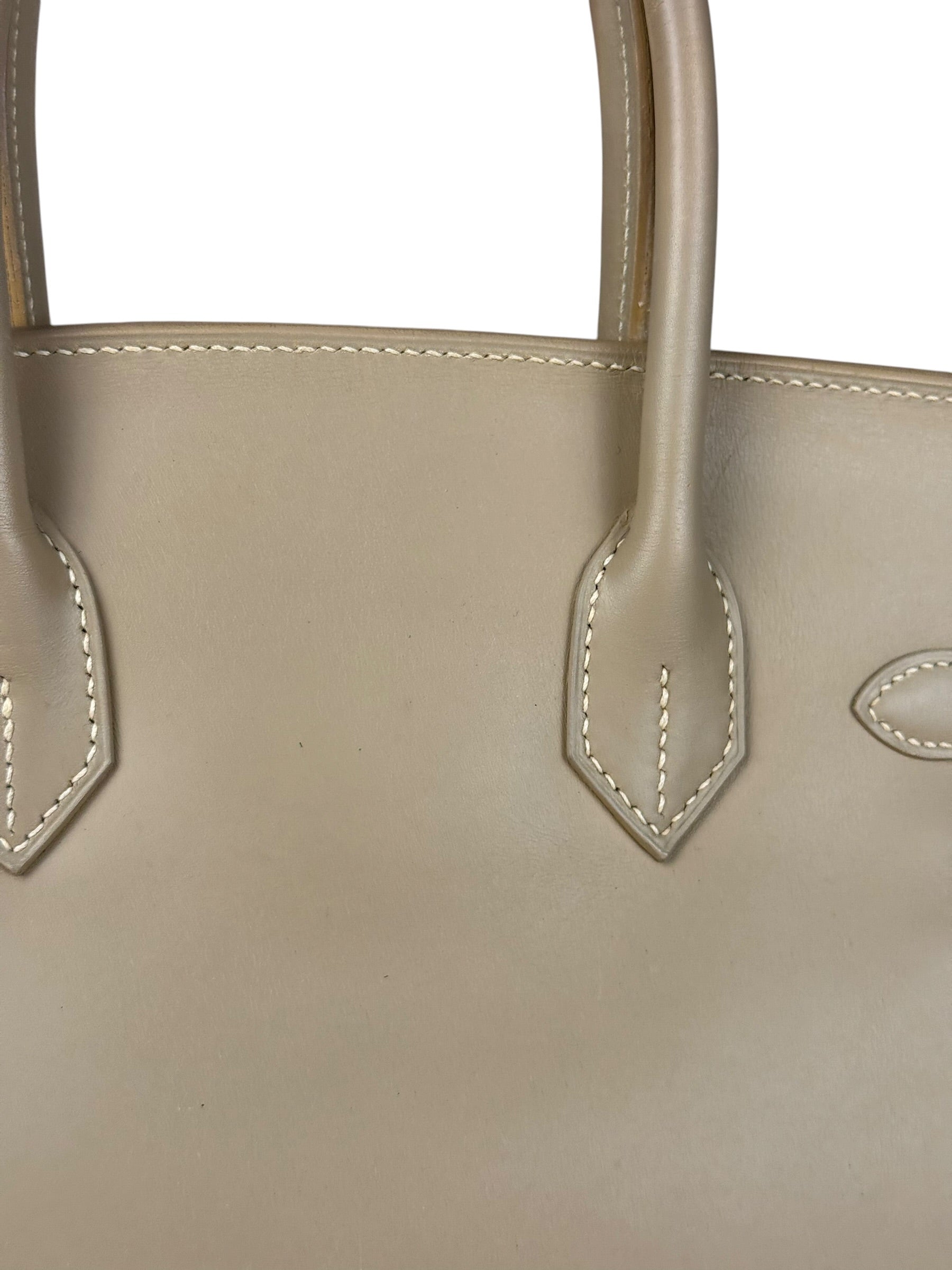 Hermes Birkin 30 Argile Box Brushed Gold 2003
