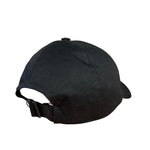 Saint Laurent Black SL Embroidered Baseball Cap