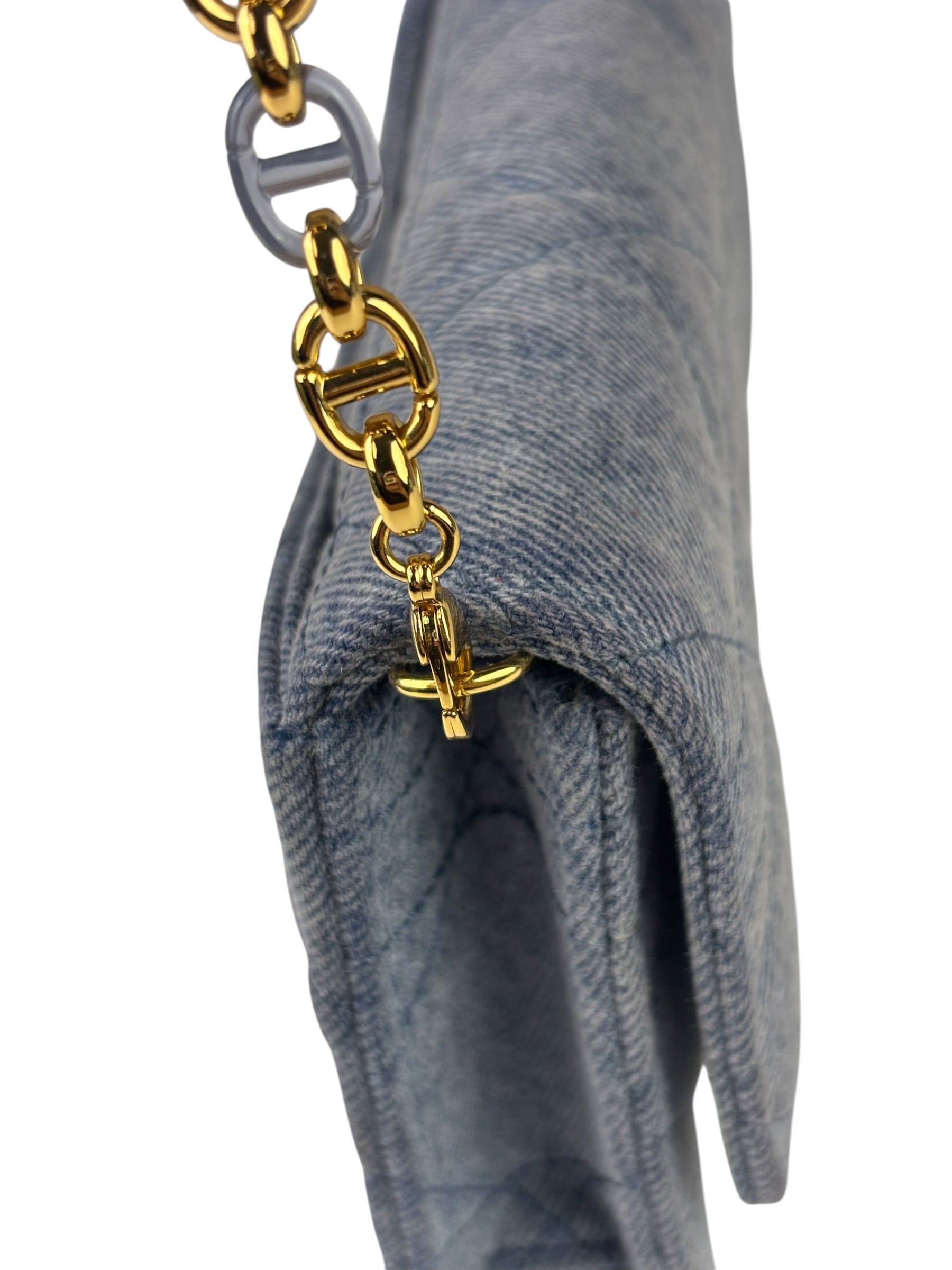 Christian Dior Denim Caro Crossbody