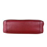 Prada Re-Edition Saffiano Leather Shoulder Bag Red