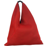 Maison Margiela Red Leather Trim MM6 Japanese Open TopTote
