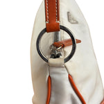 Prada Vintage Re-Edition Orange/White Tessuto Nylon Shoulder Bag