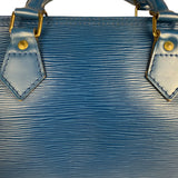 Louis Vuitton Blue Epi Leather Speedy 30