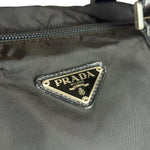 Prada Black Nylon Weekender Bag