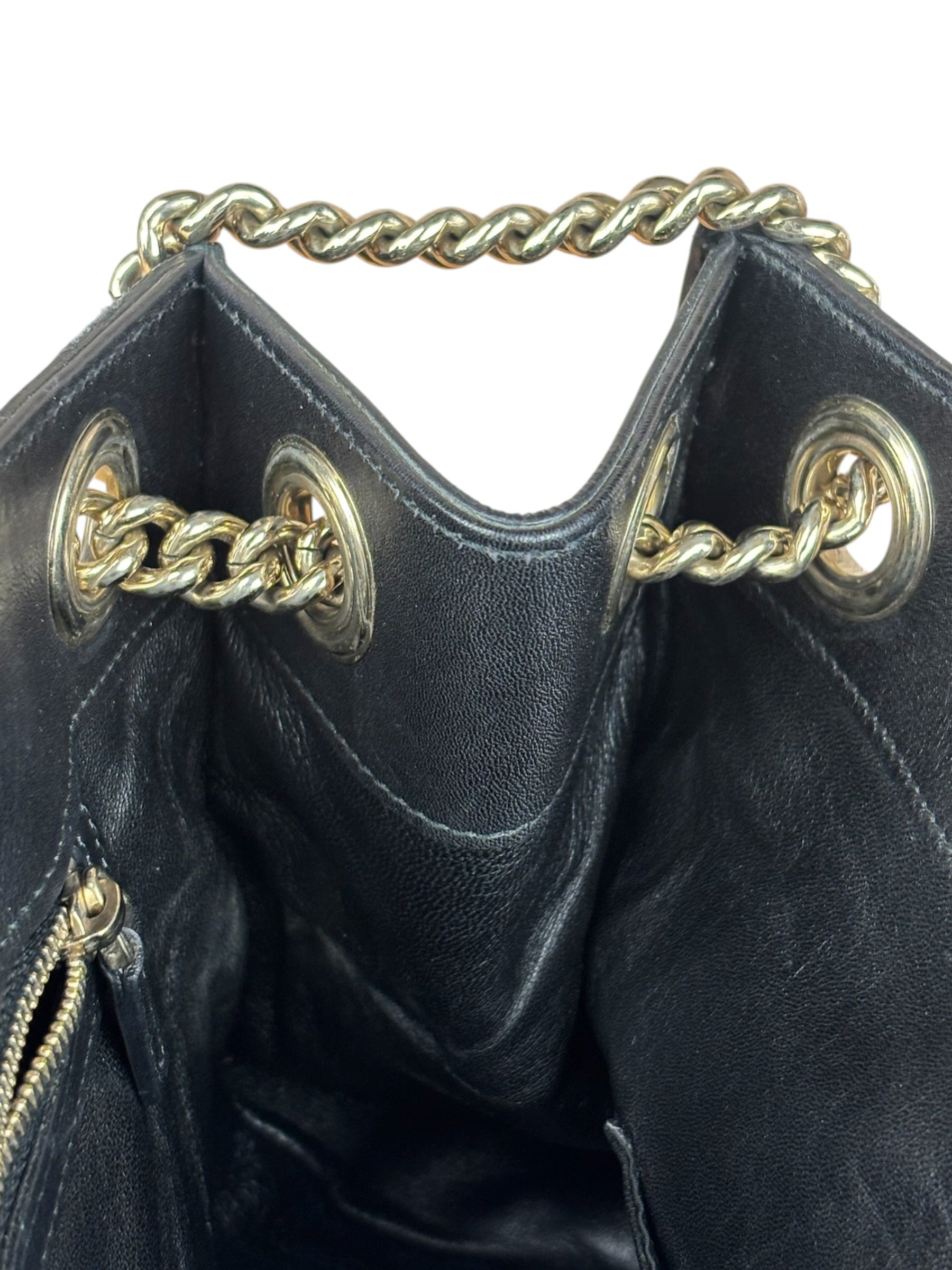 Gucci Black Emily Leather Shoulder Bag
