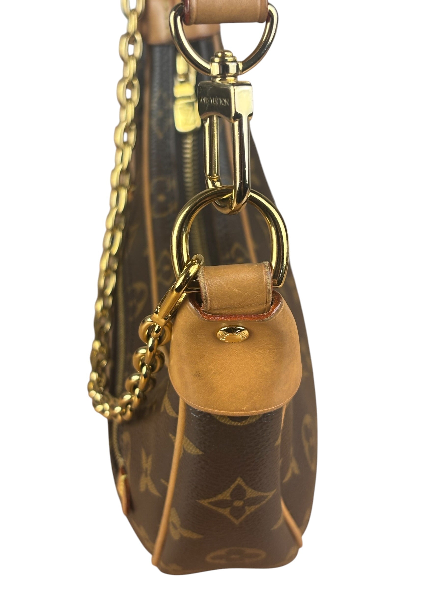 Louis Vuitton Coated Canvas Monogram Loop Shoulder Bag