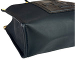 Fendi Black Rubber Mini Shoppers Tote