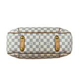 Louis Vuitton Damier Azur Galliera PM Hobo Bag