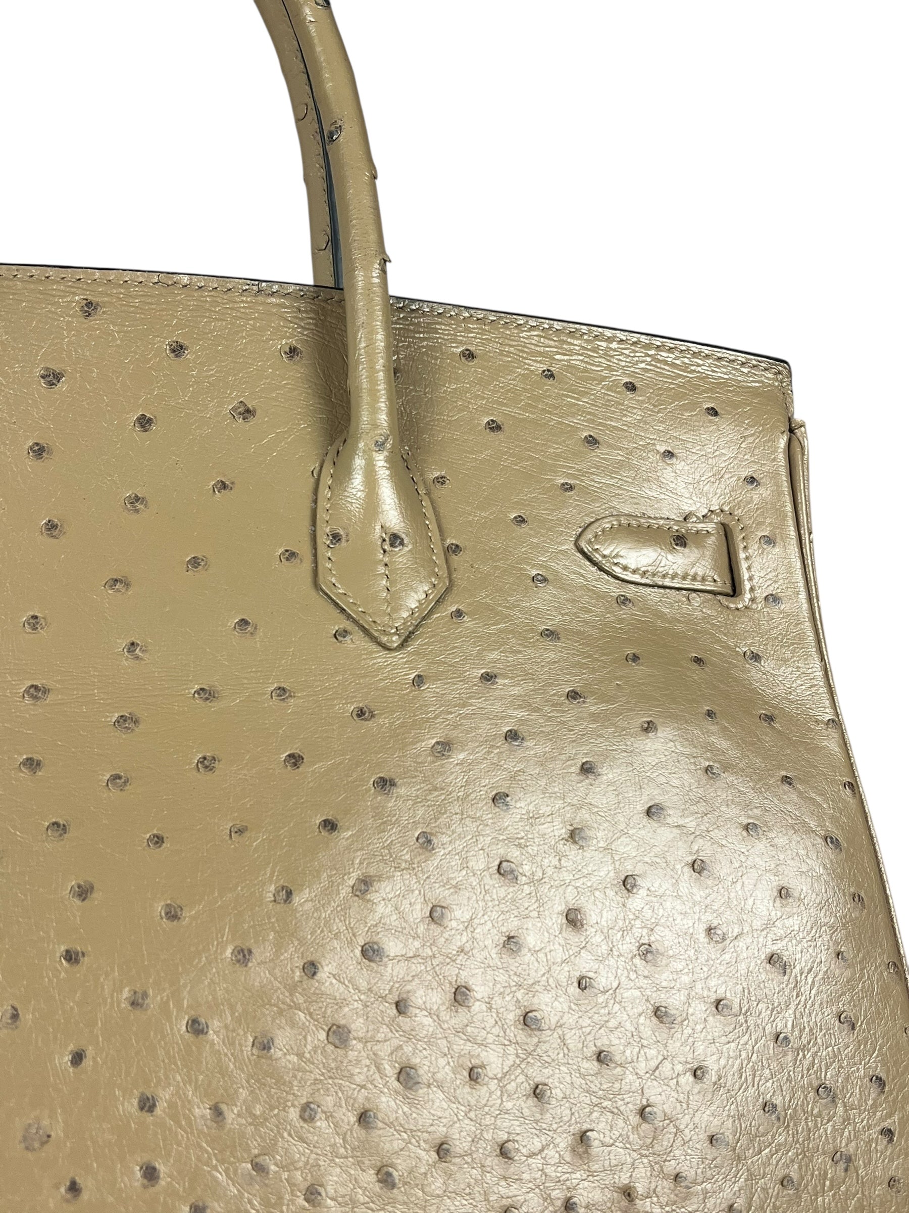 Hermes Birkin 35 Mousse Ostrich 2001
