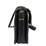 Gucci Black Leather Flap Bag