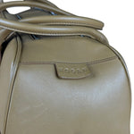 Hogan Brown Leather Boston