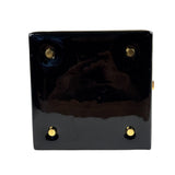 YSL Patent Jerry Cube Box Clutch