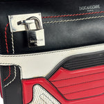 Zadig & Voltaire Colorblock Leather Crossbody Bag