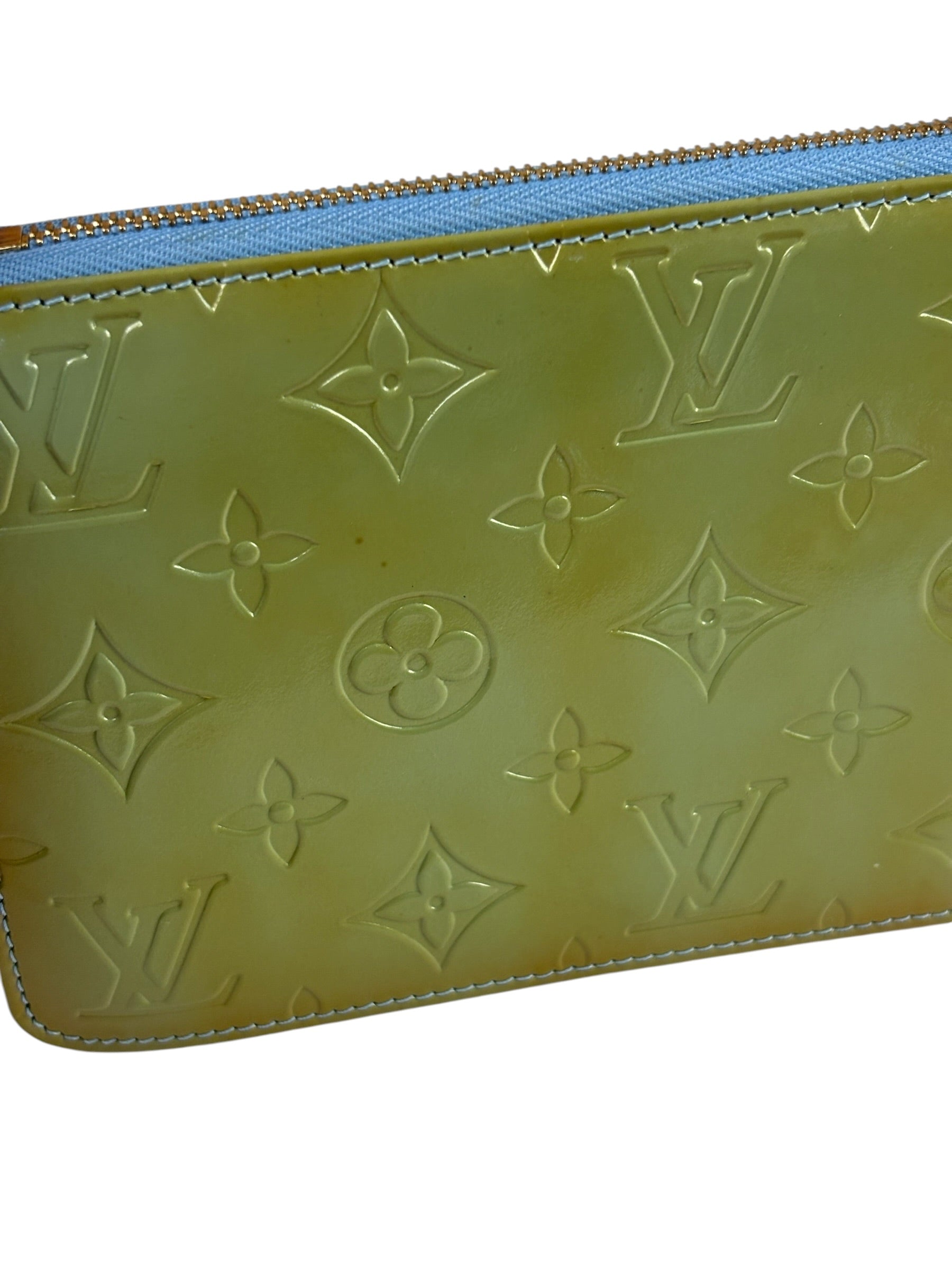 Louis Vuitton Green Vernis Lexington Pochette