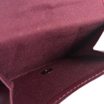 Burberry Blue Label Red Suede/ Leather Wallet