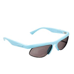 Bottega Veneta BV1114S Blue Sporty Oval Sunglasses