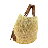 Balenciaga Wicker Tote Bag