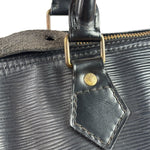 Louis Vuitton Black Epi Speedy 30