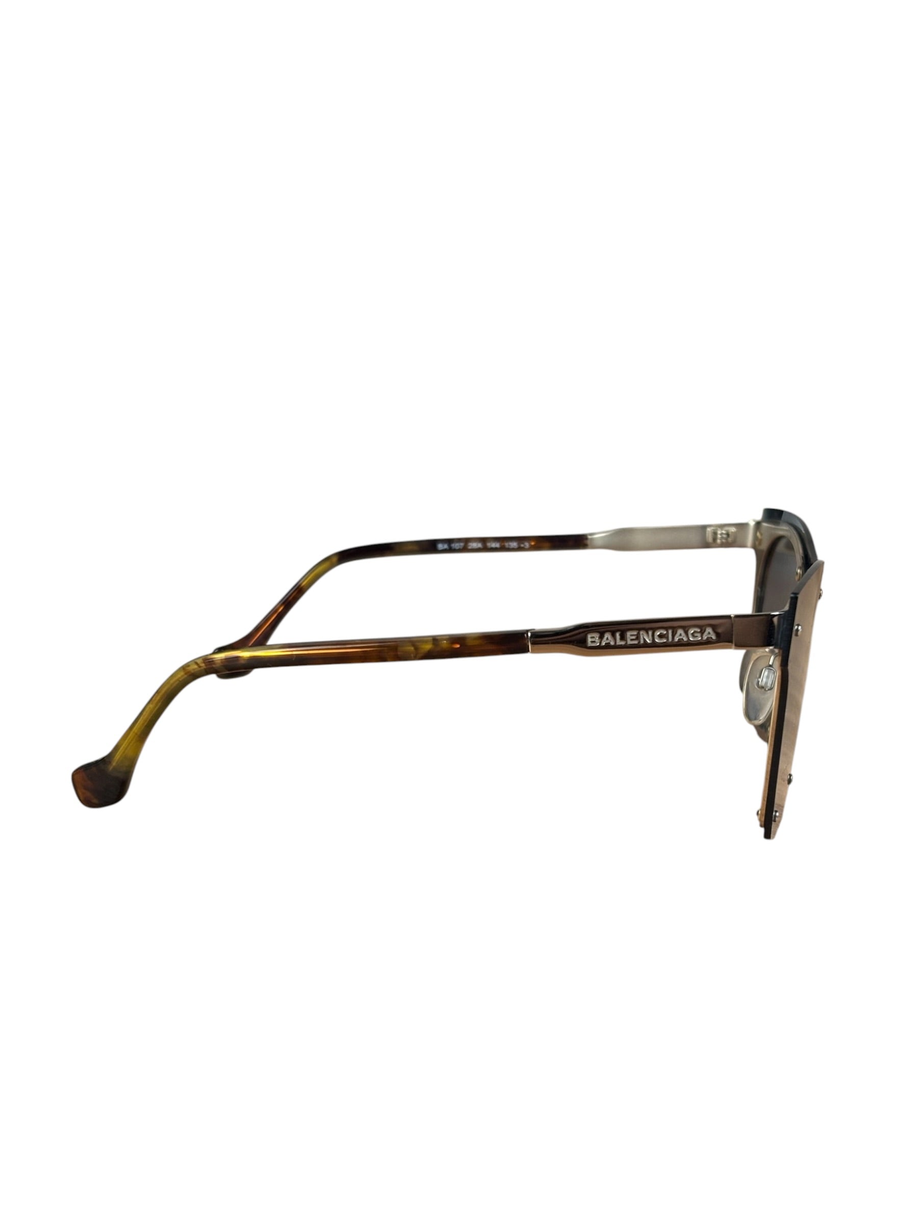 Balenciaga Metal Frame Sunglasses