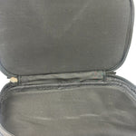 Prada Beauty Black Canvas Travel Cosmetic Pouch