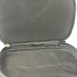 Prada Beauty Black Canvas Travel Cosmetic Pouch