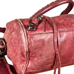 Balenciaga Mini Classic Leather City Bag Red