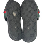 Gucci Interlocking G Sherry Line Leather Sandals