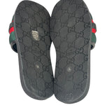 Gucci Interlocking G Sherry Line Leather Sandals