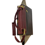 Celine Colorblock Leather/Suede Two-Way Bag