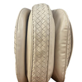 Bottega Veneta Vintage Beige Intrecciato Crossbody