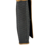 Christian Dior Vintage Brown Leather Honeycomb Shoulder Bag