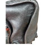 Balenciaga Dark Grey Covered Brogues City Bag