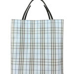 Burberry Blue London Tote Bag