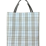 Burberry Blue London Tote Bag