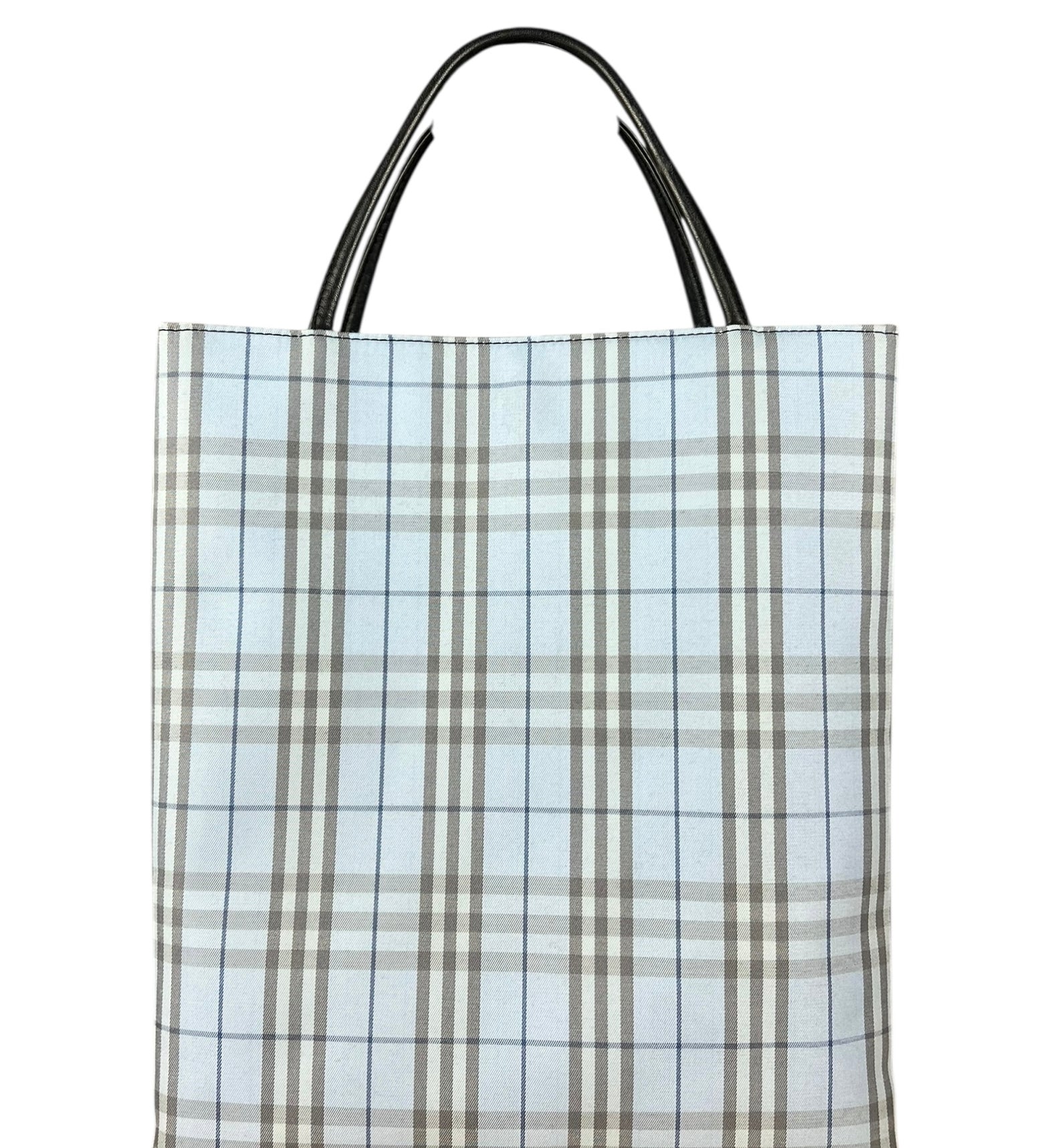 Burberry Blue London Tote Bag
