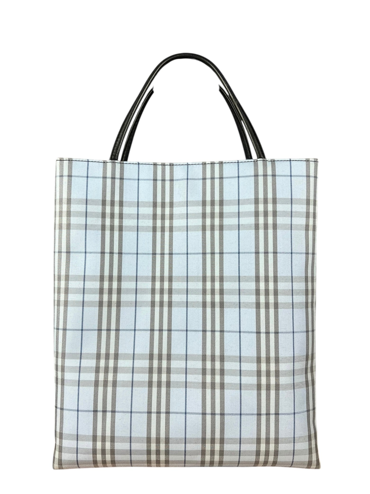Burberry Blue London Tote Bag