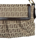 Fendi Zucca Chef Flap Shoulder Bag