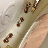 Chanel Limited Edition Lifesaver Round Crossbody Red